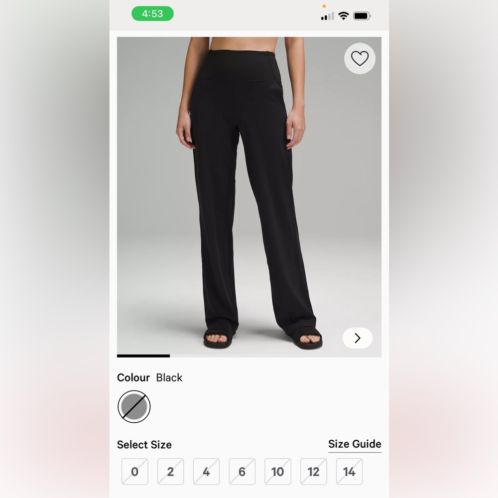 Lululemon Align High Rise Wide Leg Leggings